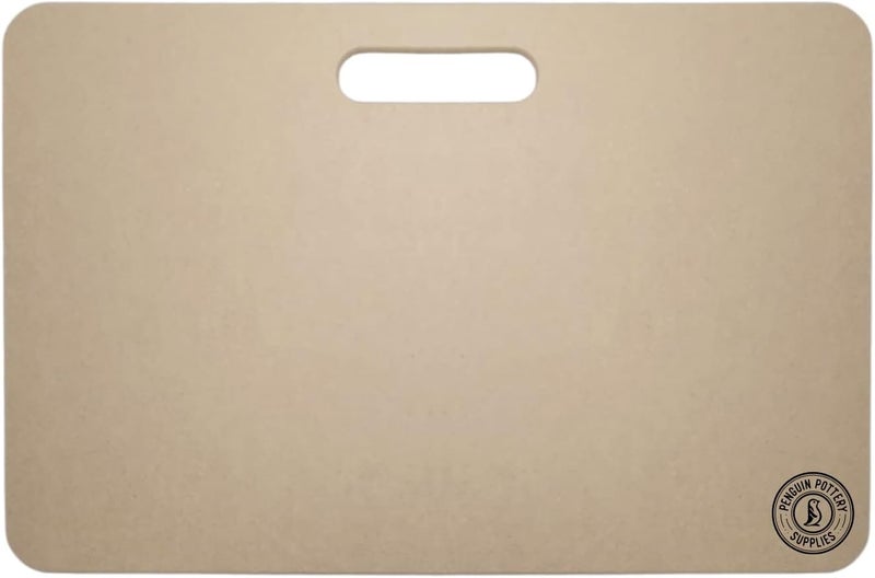 Penguin Pottery Portable Clay Wedging Board with Built-in Handle - Premium Wedging Board for Pottery - Clay Board Clay Table for Clay Crafts Arts Ceramics Pottery Tools (Large - 12 in x 18 in) - Image 1